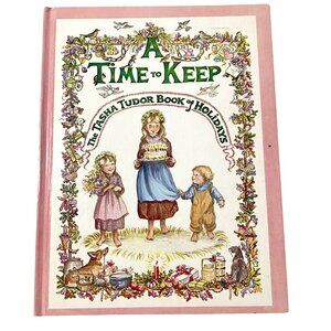 A Time to Keep The Tasha‎ Tudor Book of Holidays Hardcover Vtg 70s 1st Printing